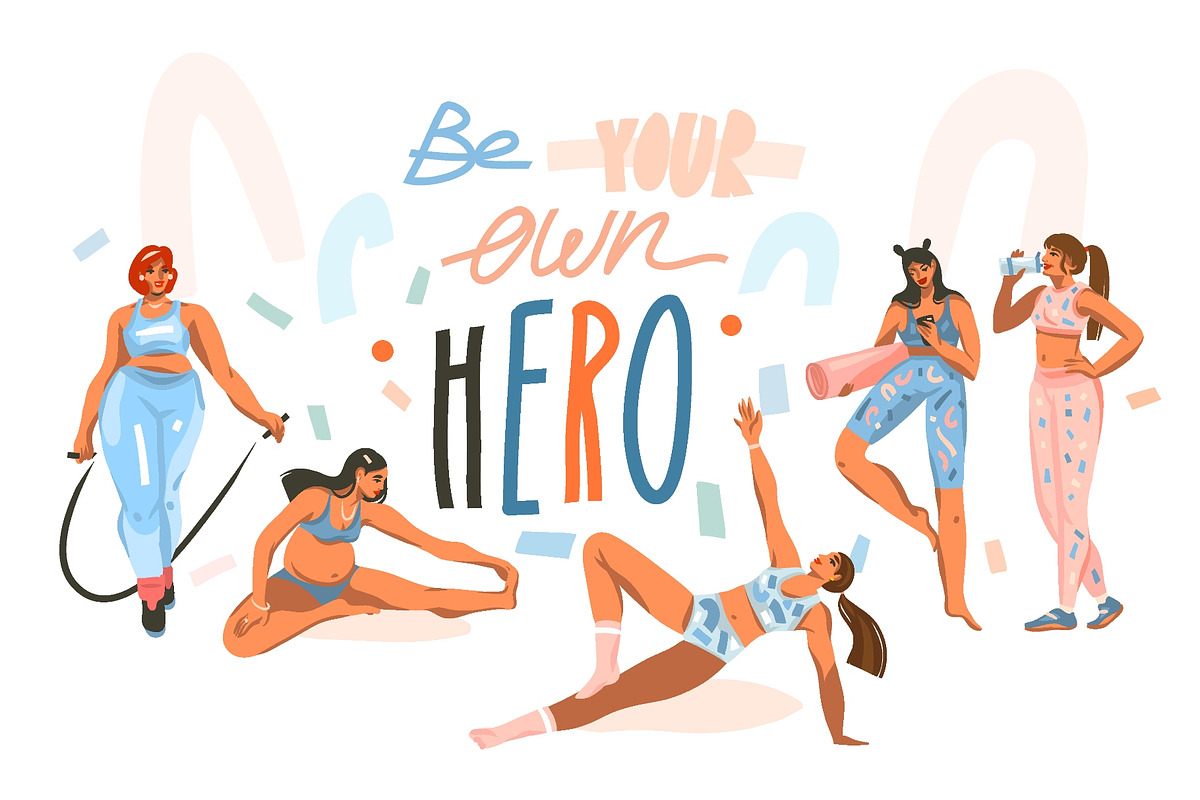 Be Your Own Hero, an Education Illustration by Anastasy_helter (Photo 1 of 7)