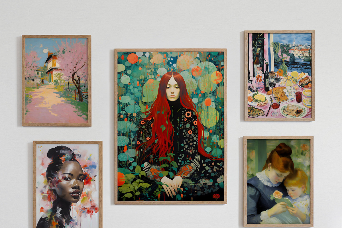 Maximalist Posters Wall Art Gallery, a Graphic by SunnyAfternoons (Photo 9 of 11)