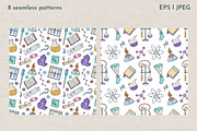 Chemistry Hand drawn Doodle Set, an Education Illustration by KathrineWatercolor (Thumbnail 5 of 6)