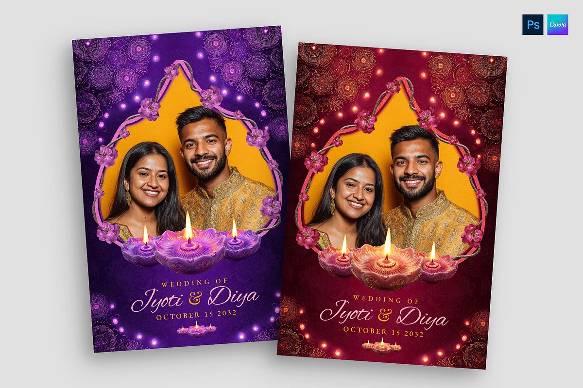 Indian Wedding / Diwali Flyer, a Stationery Template by BrandPacks (Photo 5 of 5)