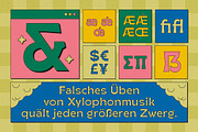 Experiflare, a Sans Serif Font by graphicook (Thumbnail 5 of 10)