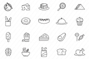 100 Food Icons, an Icon by Graphic Pear (Thumbnail 3 of 5)