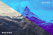 Faded Duotone Photoshop Actions preview 4
