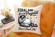 Feral and Pregnant Raccoon Maternity, a Work Illustration by Sublimation Artist (Thumbnail 9 of 9)