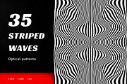 Striped waves, a Pattern Graphic by divin (Thumbnail 1 of 15)