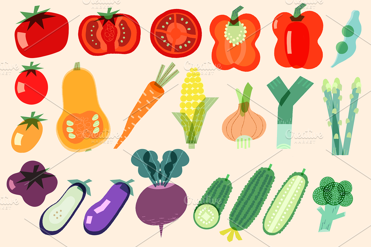 Organic Food Packaging Kit, a Food Illustration by Schumacher Shop (Photo 4 of 25)
