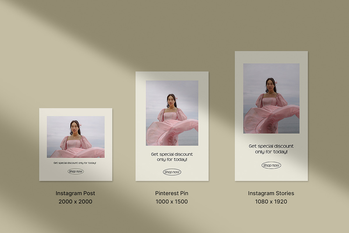 Avanti - Fashion Social Media Pack, a Social Media Template by Neetlabs Studio (Photo 2 of 5)