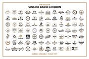 1200 Vintage Badge & Objects, a Branding & Logo Template by Toonsteb (Thumbnail 10 of 20)
