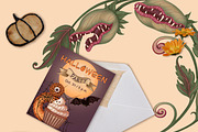 Cute Halloween hand drawn collection, an Illustration by Nadya Saen Art (Thumbnail 14 of 17)