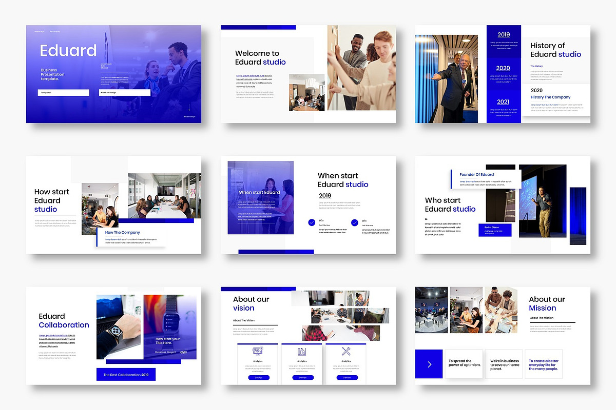 Eduard – Business Keynote Template, a Presentation Template by Dens Creative Studio (Photo 2 of 6)