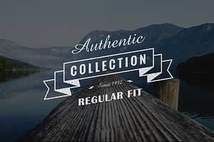 Authentic Vintage Logo Template