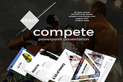 compete powerpoint presentation, a Presentation Template by SlideBester (Thumbnail 1 of 7)