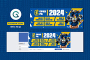 American Football Social Media Pack, a Social Media Template by Geelator Studio (Thumbnail 4 of 5)
