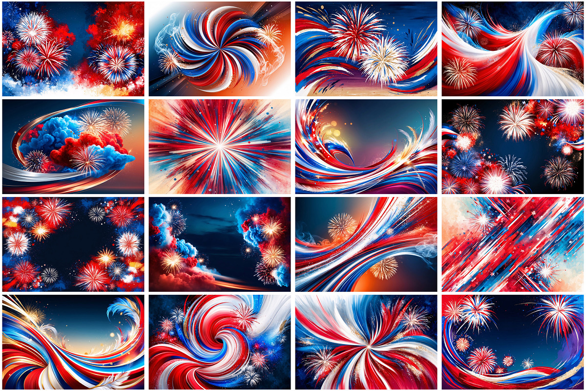4TH OF JULY Background, a Background Graphic by Forhadx5 (Photo 3 of 8)