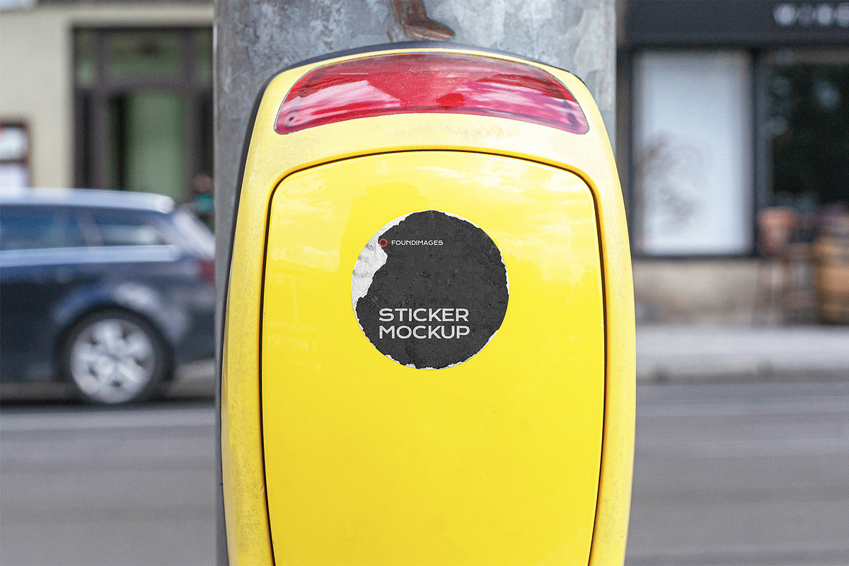 47 sticker mockup bundle vol 2, a Product Mockup by FoundImages (Photo 16 of 50)