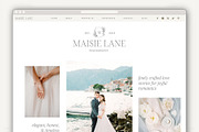 Maisie Lane Showit Website Template, a Marketing Template by Rachel Kick (Thumbnail 2 of 5)