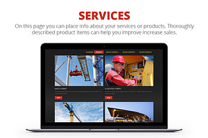 Industrial WordPress Theme