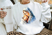 Christmas Nativity Watercolor Clipar, an Illustration by Sublimation Artist (Thumbnail 4 of 6)