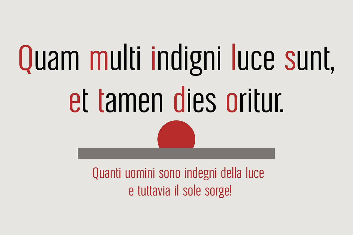 Condensed sans serif Galad. Cyrillic preview 5