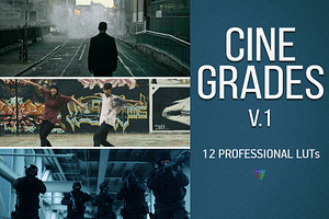 CineGrades LUTs v.1 Cinematic LUTs