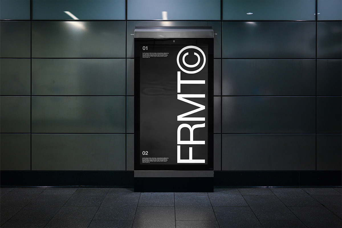 FORMAT B2 SIGNAGE 05, a Product Mockup by Format Mockups (Photo 4 of 6)