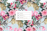 Debonair Watercolour Leopard Print, a Pattern Graphic by Pink Linen (Thumbnail 3 of 13)