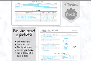 Project Planner Printable Bundle!