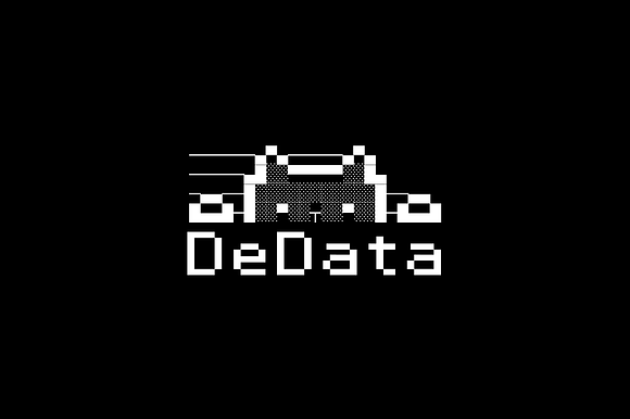 "DeData" Pixel Display Font preview 7