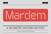 Mardem – Geometric Modern Grotesk
