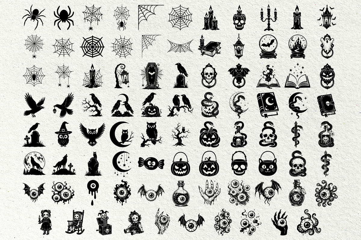 Halloween SVG Bundle, a Seasonal Illustration by DENIDigitalArtSudio (Photo 7 of 9)