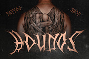 CS Wendigo – Black Metal Font, a Blackletter Font by Craft Supply Co. (Thumbnail 6 of 8)