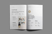 Annual Report Template, a Brochure Template by White Graphic (Thumbnail 8 of 15)