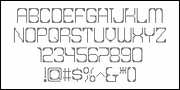 Techno Message JNL, a Font by Jeff Levine Fonts (Thumbnail 3 of 5)