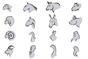Farm animals, an Object Graphic by ArtOwl (Thumbnail 6 of 8)