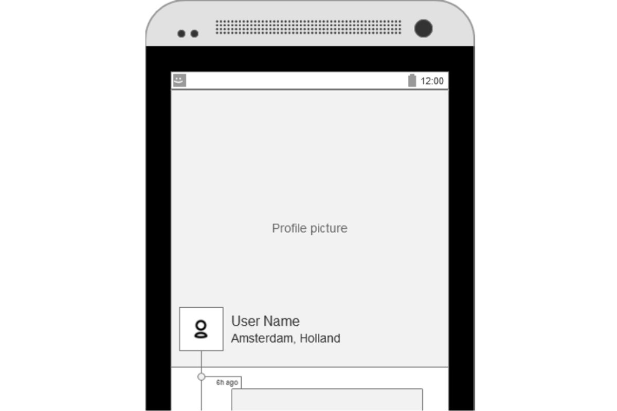 Axure widget library / Android preview 2