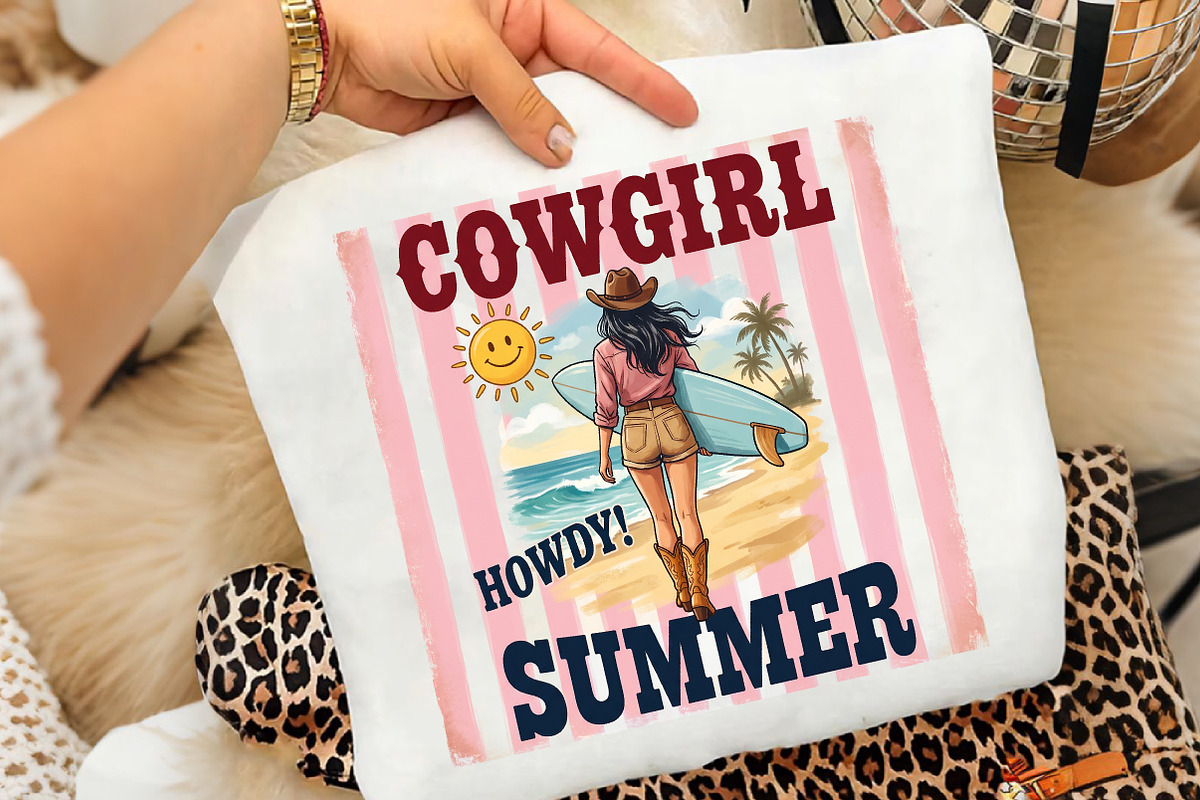 Cowgirl Summer PNG, Western, an Illustration by CreationArt (Photo 4 of 5)