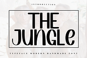 THEJungle, a Sans Serif Font by FreshTypeINK (Thumbnail 1 of 7)