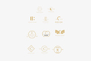 C letter MINIMAL VINTAGE LOGOS, a Branding & Logo Template by Hamed Studio (Thumbnail 6 of 6)