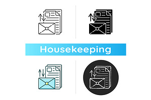 Sorting Letters Icon