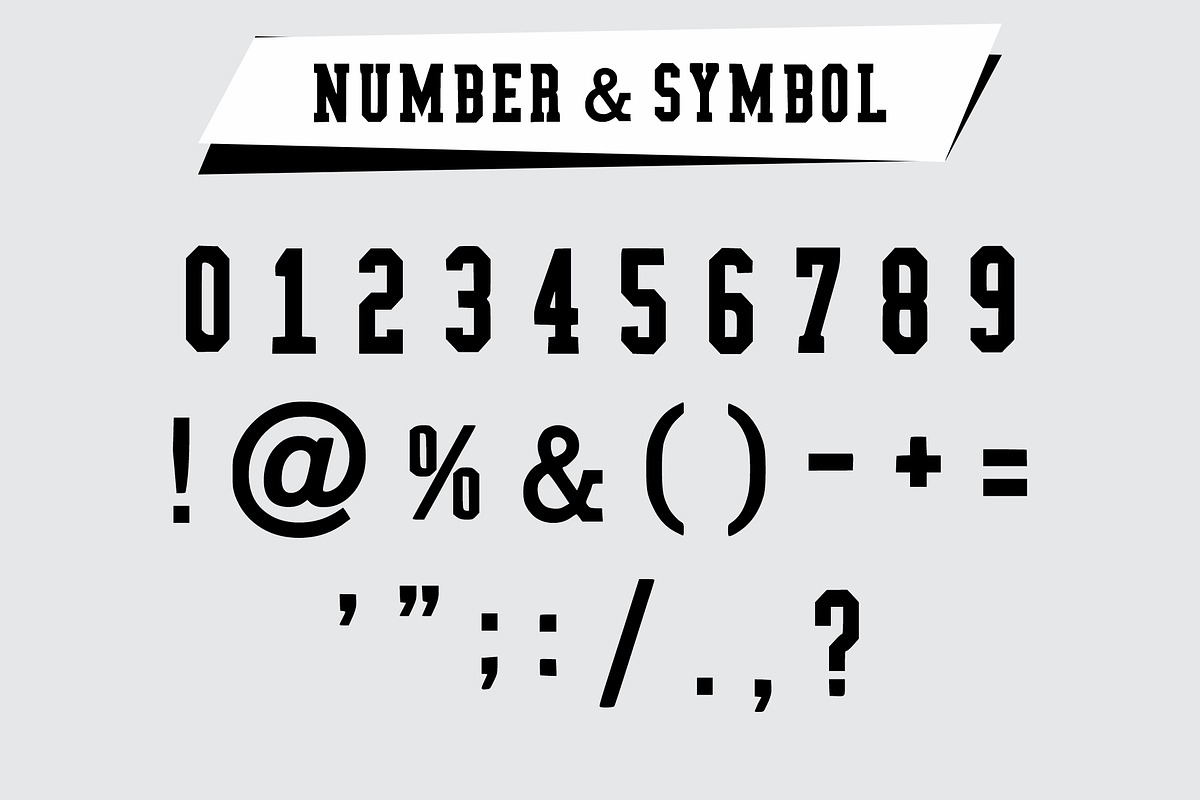 College Project, a Font by Limited.studio (Photo 6 of 7)