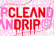 PIGASUS Clean & Drip Font, a Sans Serif Font by Alex-Banks Type (Thumbnail 5 of 7)