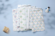 Grandmillennial Christmas patterns, a Pattern Graphic by Tani Kuzminka (Thumbnail 9 of 23)