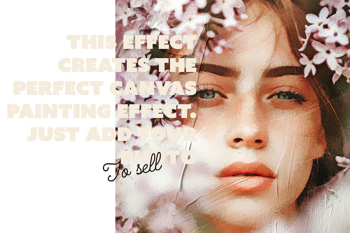 Oil Painting Photo Effect Photoshop, a Layer Style Add-On by McLittle Stock (Photo 2 of 4)