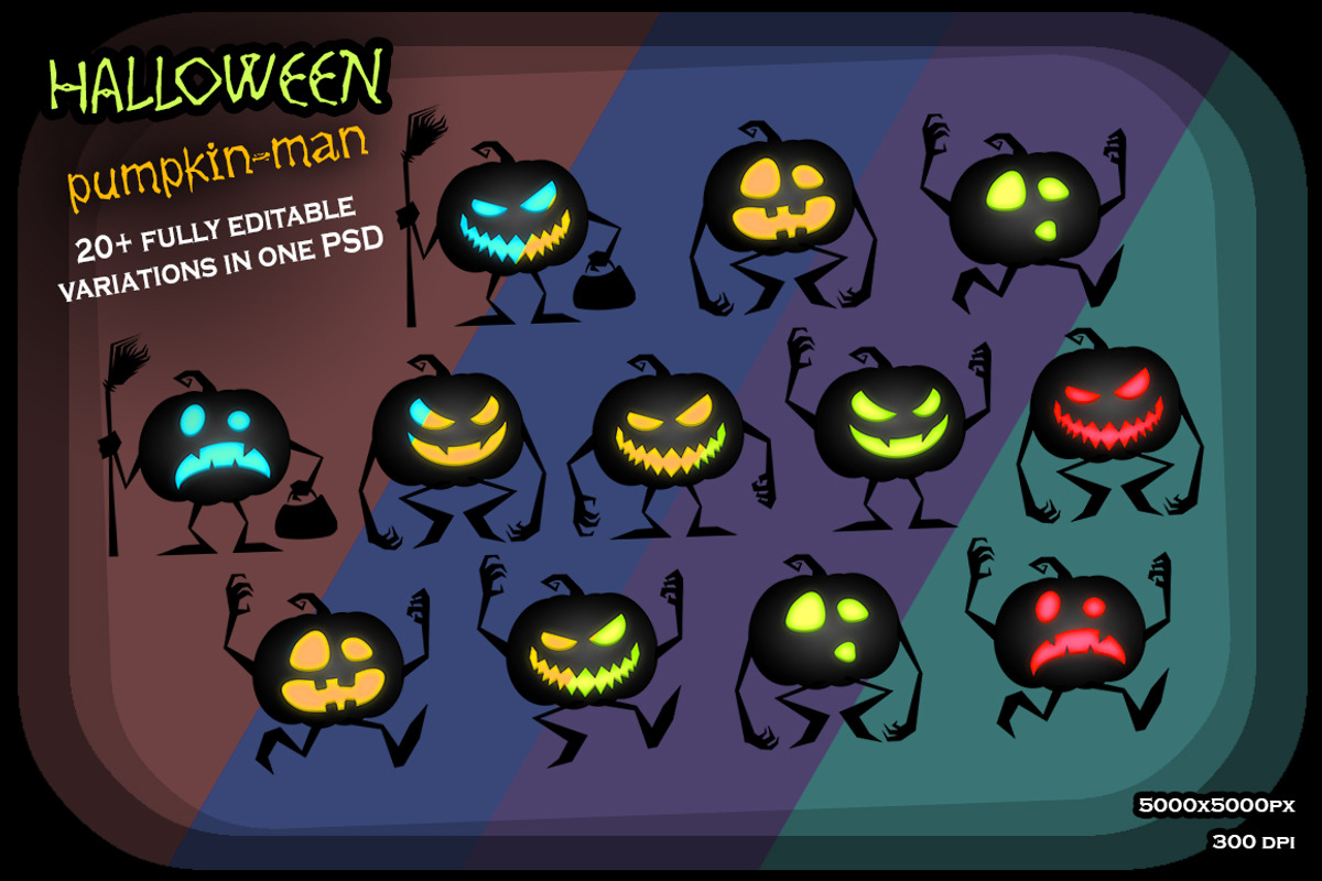 HALLOWEEN pumpkin-man, an Illustration by stallfish's art store (Photo 2 of 2)