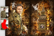 Steampunk Art Kit Photoshop Action, an Action Add-On by GorynArt (Thumbnail 10 of 11)