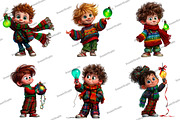 Watercolor Whimsical Christmas, an Illustration by DreamArtGraphic (Thumbnail 5 of 5)