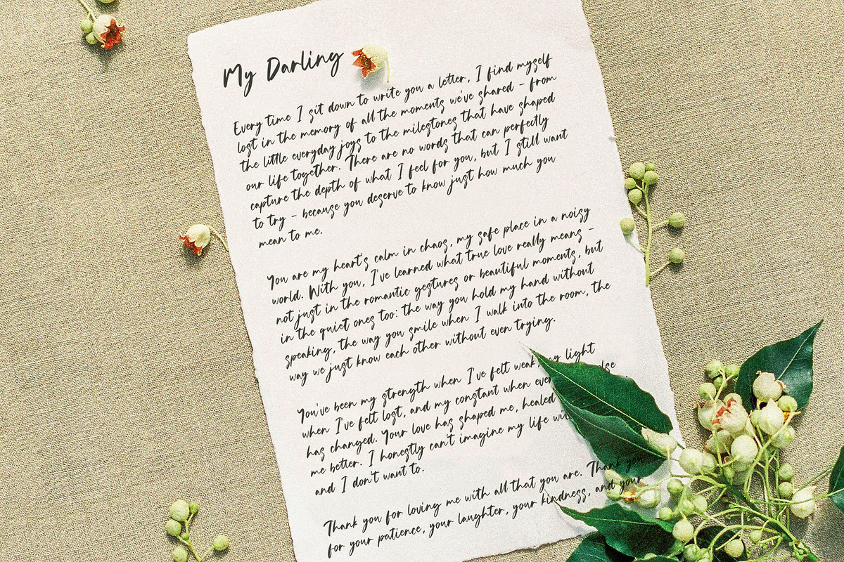 Anestica Natural Handwritten Font, a Script Font by RantautypeStudio (Photo 7 of 15)