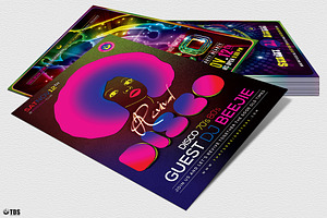 Disco Music Flyer Bundle V2