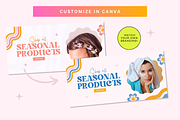 Bright Fun Peach Shopify Banners, a Shopify Template by Template Twist Shop (Thumbnail 5 of 5)