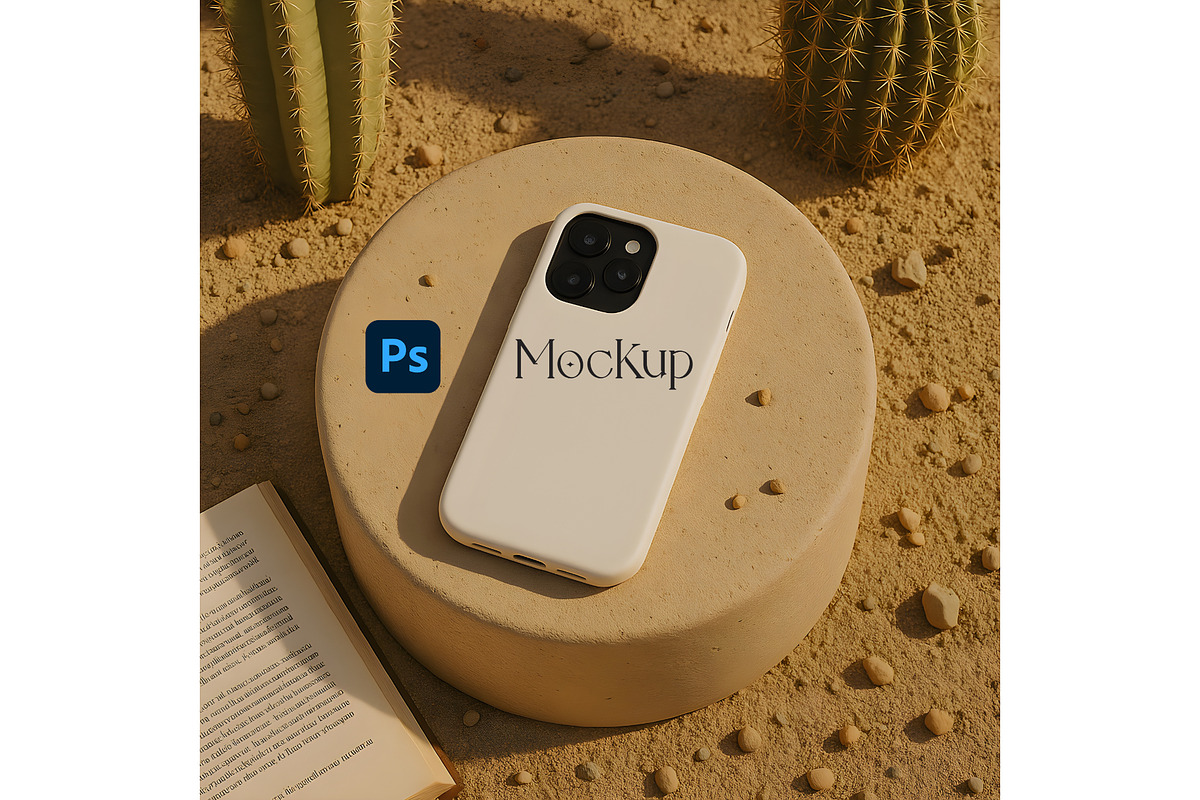 iPhone Tough Phone Case Mockup, an iPhone Mockup by UrbanMockupsStore (Photo 1 of 5)